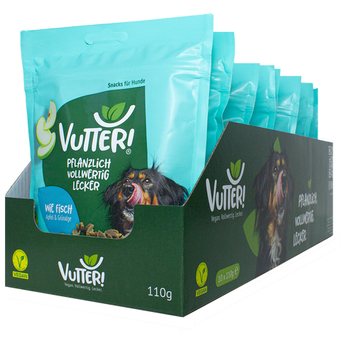 Vutter! vegane Snacks Tray wie Fisch