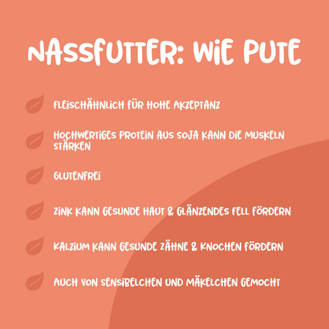 Vutter! veganes Nassfutter wie Pute Vorteile für Hunde