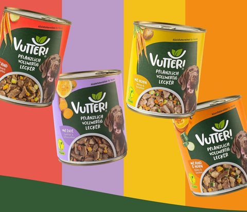 Vutter! erweitert Nassfutter-Sortiment um 800g Dosen