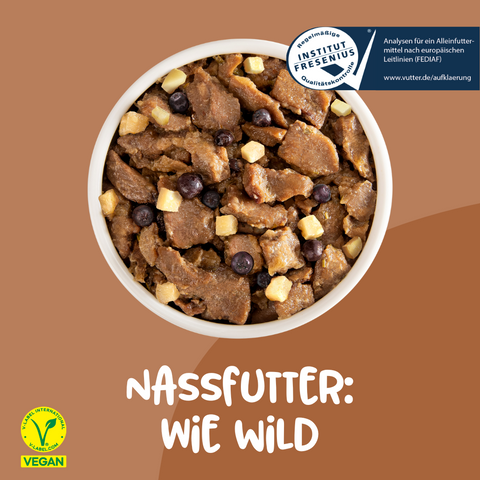 Nassfutter: Wie Wild