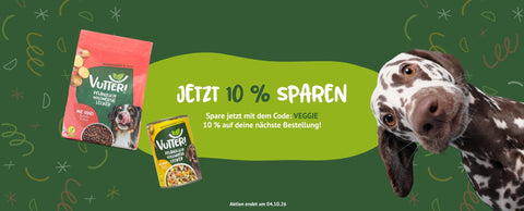 Spare mit dem Code VEGGIE 10 % auf deine nächste Bestellung bei Vutter!